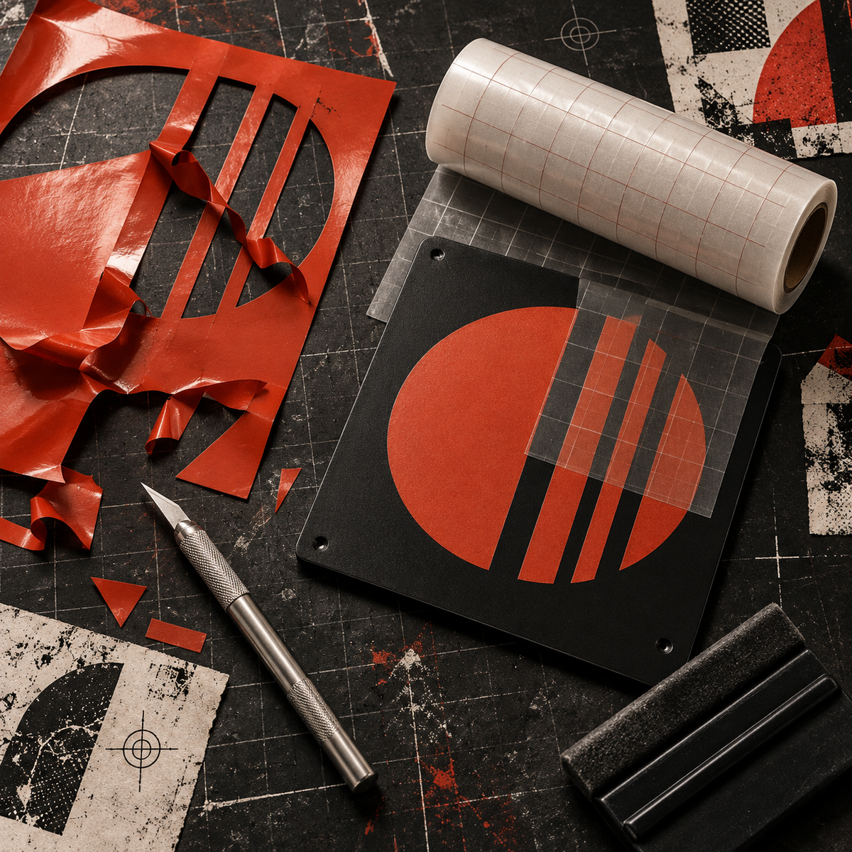 Ready-to-Apply Cut Vinyl Lettering & Graphics